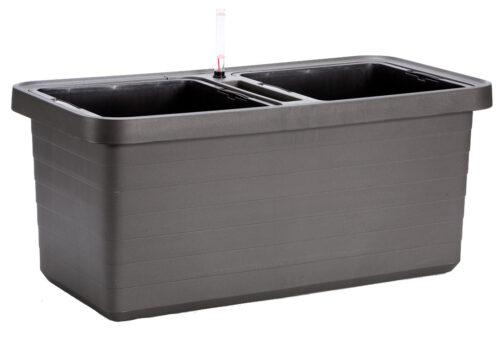 Truhlík samozavlažovací Berberis Duo - antracit 80 cm - Obrázek 3