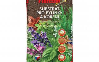 Substrát  pro bylinky a koření QUALITY 20L