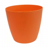 Obal ELLA - matná oranžová - Ø11 cm