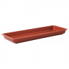 Miska pod truhl. Garden - terakota - 100 cm