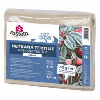 Netkaná textilie béžová Rosteto