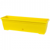 Truhlík Similcotto broušený - žlutý - 40 cm