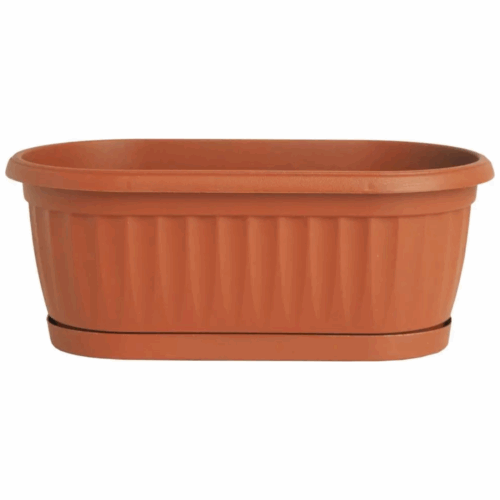 Truhlík Similcotto MINI s miskou - terakota - Obrázek 1