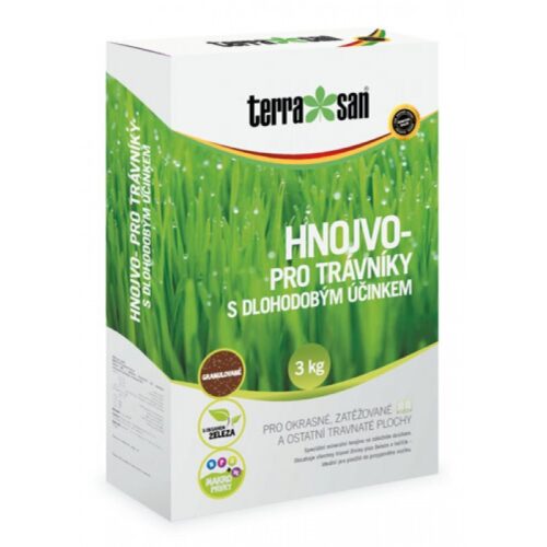Hnojivo pro trávníky 3 kg - různé účinky Terrasan - Obrázek 1