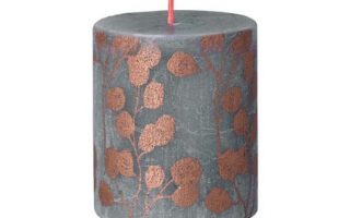 SVÍČKA Bolsius Rustic Schimmer vál. 68×80mm eucal.