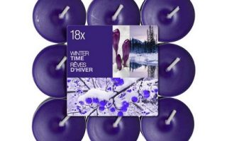 SVÍČKA Bolsius NR Čajové 18ks Winter Time vonné svíčky