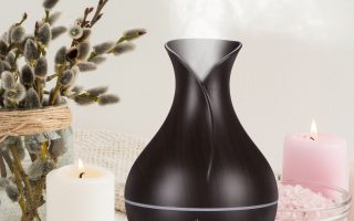 Aroma difuzer Bloom tmavé dřevo 200ml SIXTOL