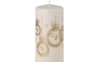 Válec advent 70X150MM, potisk zlatá koulička, cena za ks