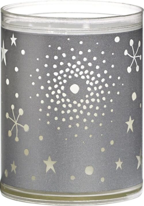 Bolsius Sparkle light šedá průsvit 52x65 mm - Obrázek 2