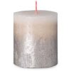 Bolsius Rustic válec 68×80mm, cena za ks - Soft Pearl + Champagne