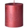 Bolsius Rustic válec 68×80mm, cena za ks - Red