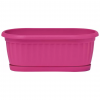 Truhlík Similcotto MINI s miskou - tmavě růžový - 22 cm