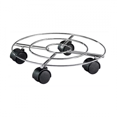 Podložka pod květináč kulatá s kolečky