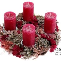 Adventní věnec šiškový č. 42905