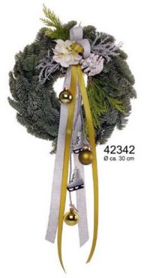 Adventní věnec na dveře č. 42342