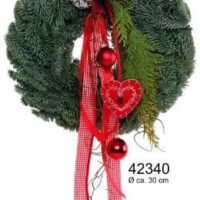 Adventní věnec na dveře č. 42340
