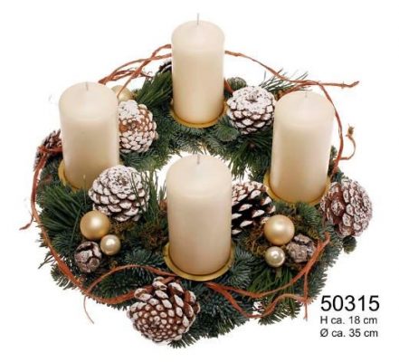 Adventní věnec  č. 50315