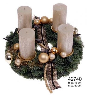 Adventní věnec  č. 42740