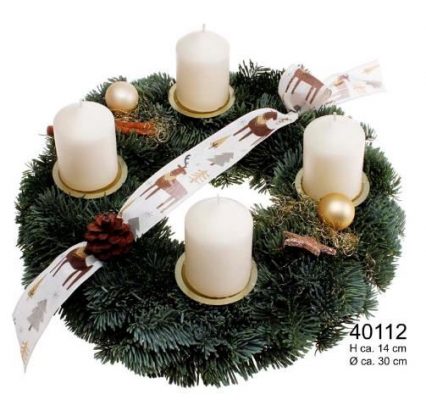Adventní věnec  č. 40112