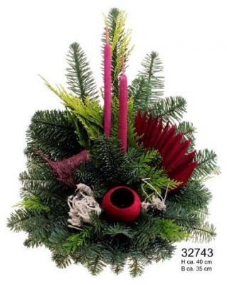 Vypichovaná kytice č. 32743