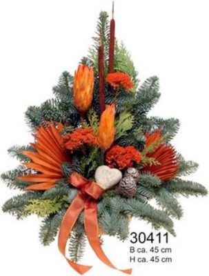 Vypichovaná kytice č. 30411