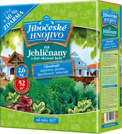 Jihočeské hnojivo - Jehličnany 2kg + 30% zdarma - Obrázek 1