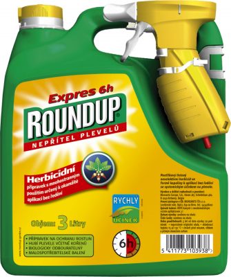 Roundup Expres 6h - 3 l rozprašovač EVERGREEN