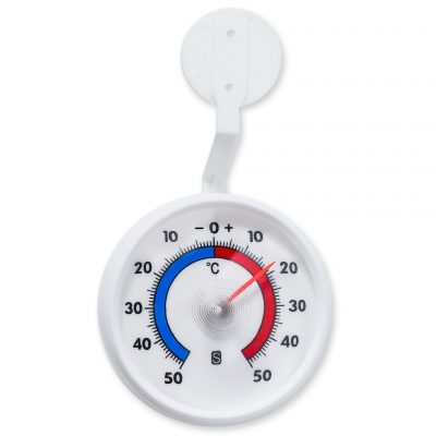 Teploměr okenní - Kulatý (2104) - samolepící folie