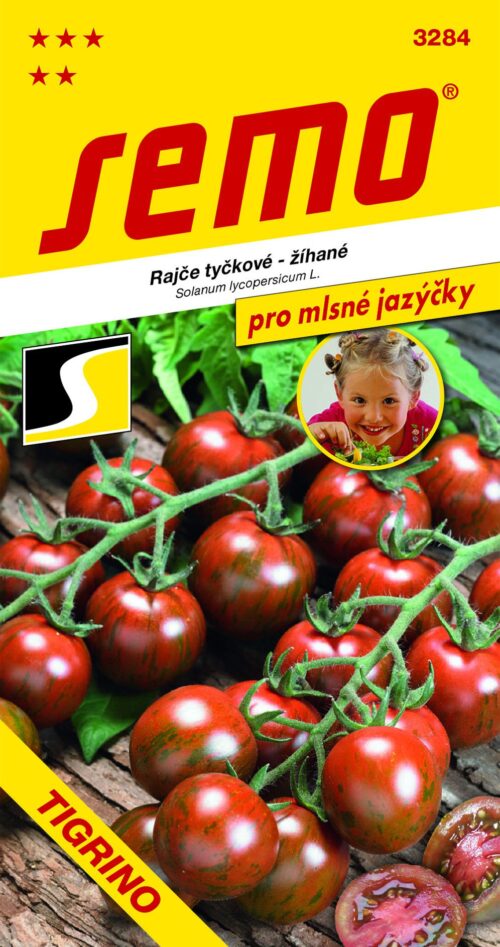 Rajče tyč. - Tigrino 30s - série JAZÝČKY - Obrázek 1