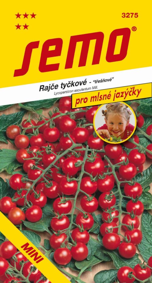 Rajče tyč. třešňové - Mini 30s - série JAZÝČKY - Obrázek 1