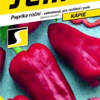 Paprika zel. sladká F1 - Raduza F1 rychl,pole pravá kápie 15s