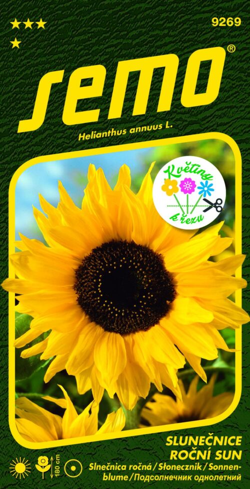 Slunečnice roční - Sun 2g - série KVĚTINY K ŘEZU - Obrázek 1