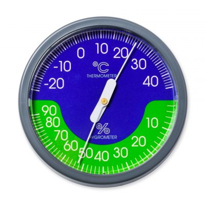 Vlhkoměr + teploměr kulatý (8102)
