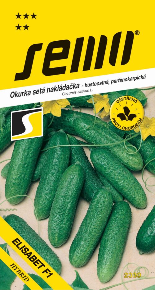 Okurka nakl. - Elisabet F1 partenokarpická hu 1,5g - Obrázek 1