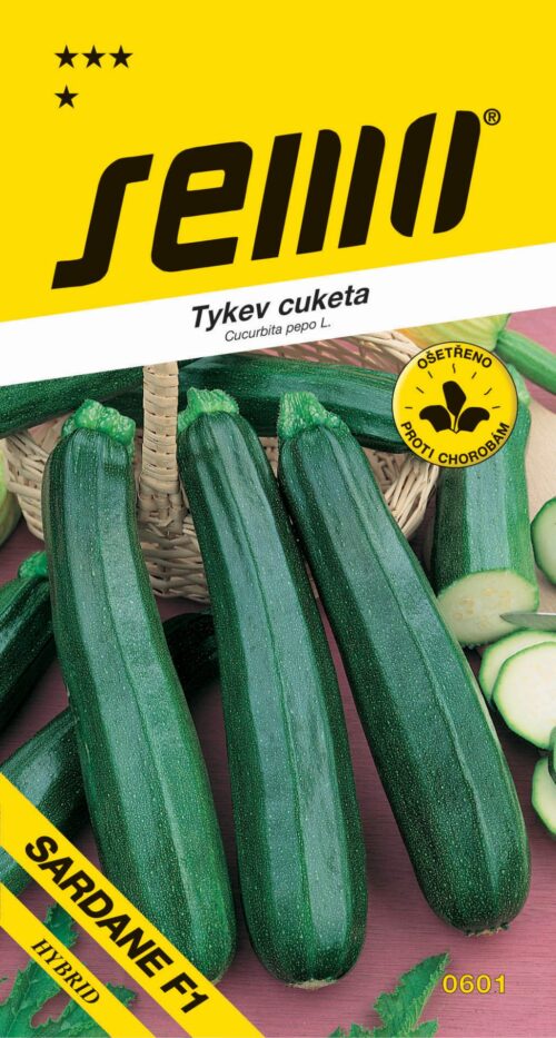 Tykev cuketa - Ambassador F1 tm. zelená 1,2g - Obrázek 1