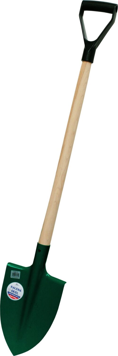 Rýč špice kalený - komaxit s násadou, umělá ručka - Image 1