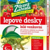 Zdravá zahrada - Lepové desky bílé (5 ks) venkovní