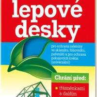 Zdravá zahrada - Lepové desky modré (5 ks) interiérové