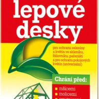 Zdravá zahrada - Lepové desky žluté (5 ks) interiérové