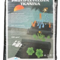 Tkaná textilie 90g - 2 x 5 m černá
