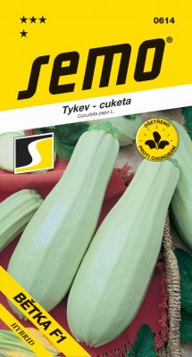 Tykev cuketa - Bětka F1 krémová bílá 1,5g