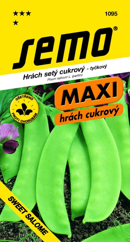 Hrách cukrový - SweetSalome tyčkový 12g - série MAXI - Obrázek 1