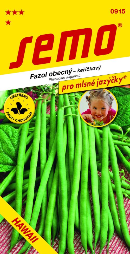 Fazol keř. zelený - Hawaii 7g - série JAZÝČKY - Obrázek 1