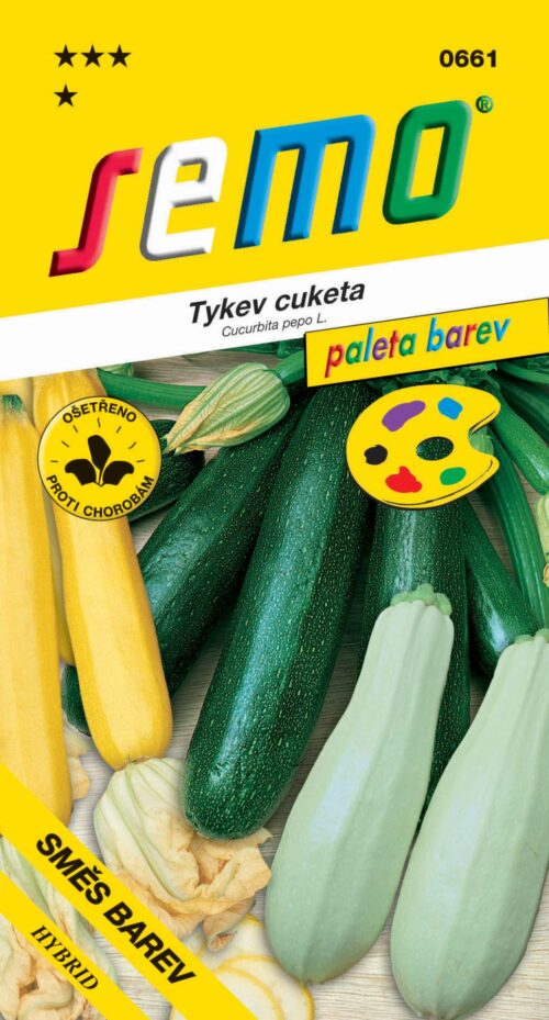 Tykev cuketa - směs barev 12s - série PALETA - Obrázek 1