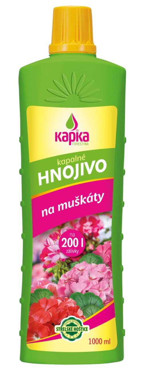 Kapka - muškáty 1 l - Obrázek 1