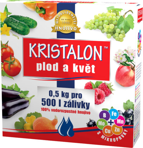 Kristalon - Plod a Květ 0,5 kg - Obrázek 1