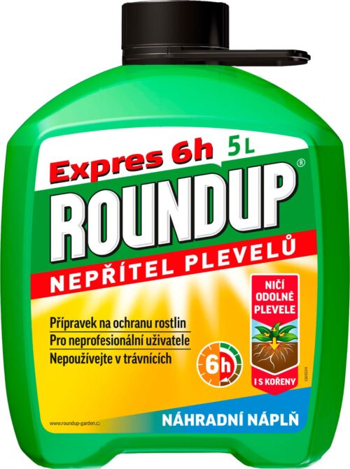 Roundup Expres 6h - 5 l náhradní náplň /Premix/ EVERGREEN - Obrázek 1