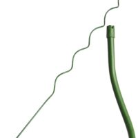 Tyč kovová spirála poplastovaná dutá 180 cm tl. 11 mm