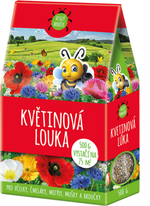 Travní směs Veselý brouček - Květinová louka 500 g - Image 1