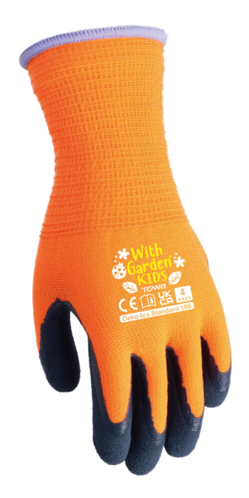 Rukavice dětské Kids oranžové vel. 6/XS Rosteto - Obrázek 1